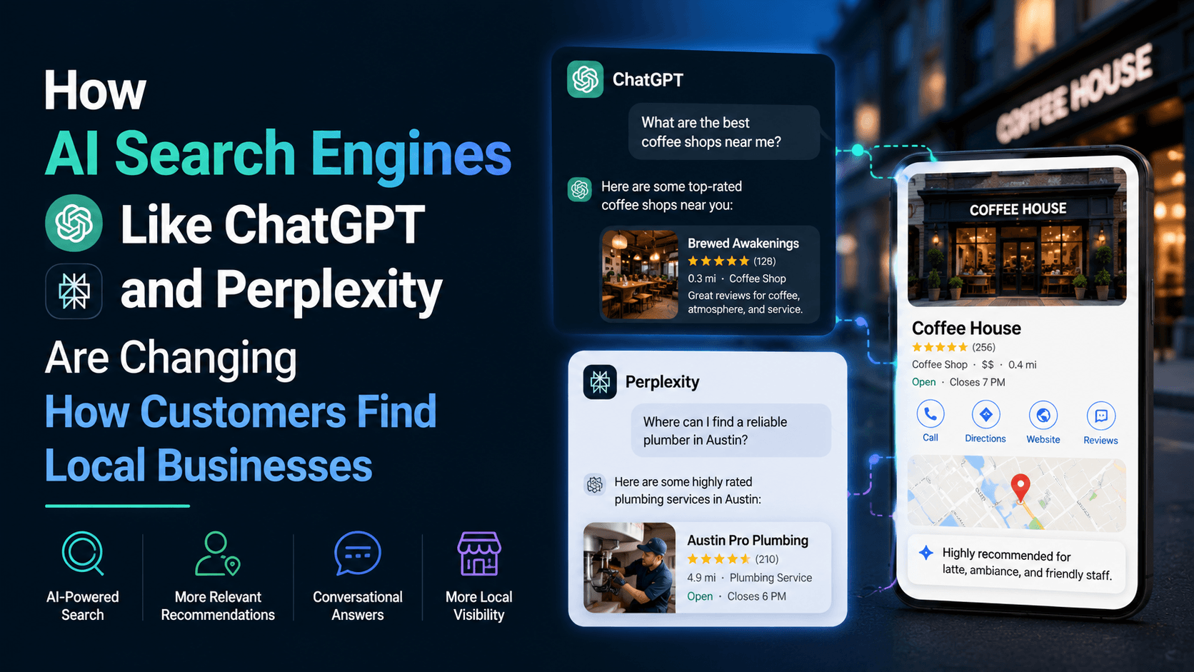 How AI Search Engines Like ChatGPT and Perplexity Are Changing How Customers Find Local Businesses