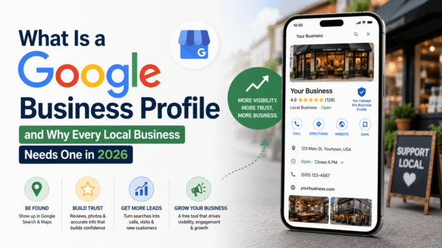 What Is a Google Business Profile and Why Every Local Business Needs One in 2026